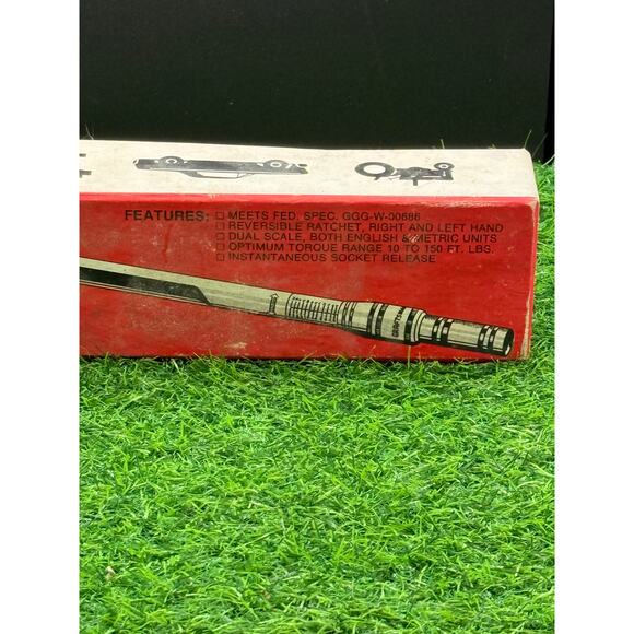 Sears Craftsman Torque Wrench – 1/2" Drive, 0–150 ft·lb, Model 9 44443 - Picture 8 of 10
